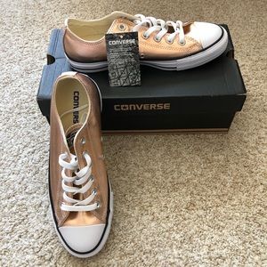 NEW Converse All Star Metallic Sunset Glow Shoes